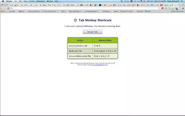 Tab Monkey  from Chrome web store to be run with OffiDocs Chromium online