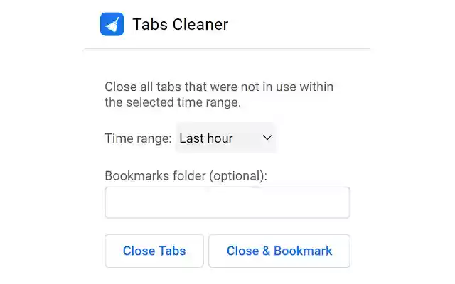 tabscleaner ze sklepu internetowego Chrome do uruchomienia z OffiDocs Chromium online