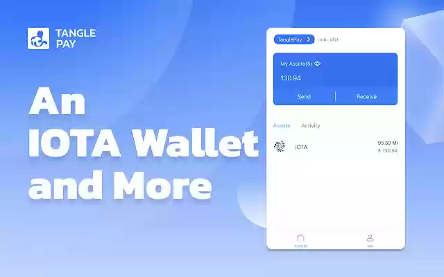 کیف پول TanglePay IOTA از فروشگاه وب Chrome با OffiDocs Chromium به صورت آنلاین اجرا می شود