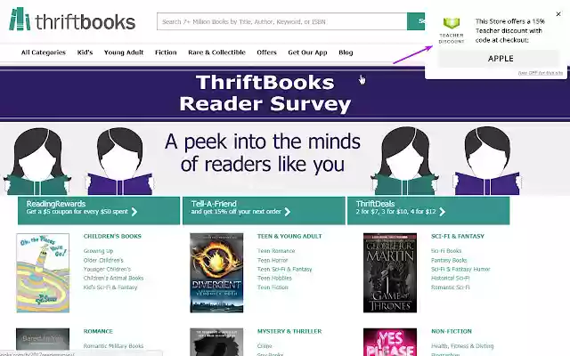 Teacher Discounts from Chrome web store to be run with OffiDocs Chromium online Teacher Discounts from Chrome web store to be run with OffiDocs Chromium online