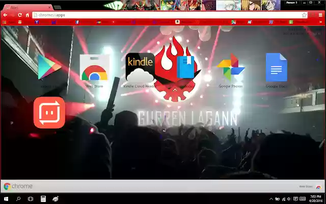 Team Gurren Lagann  from Chrome web store to be run with OffiDocs Chromium online