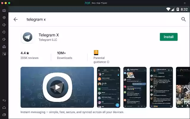 download telegram x for pc