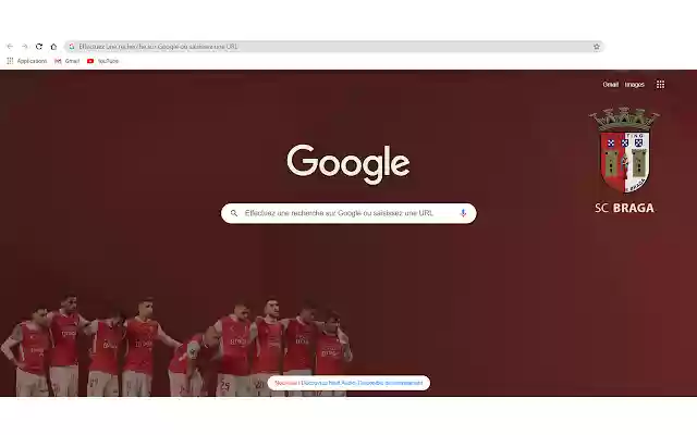 Chrome ウェブストアの Tema SC Braga が OffiDocs Chromium オンラインで実行される