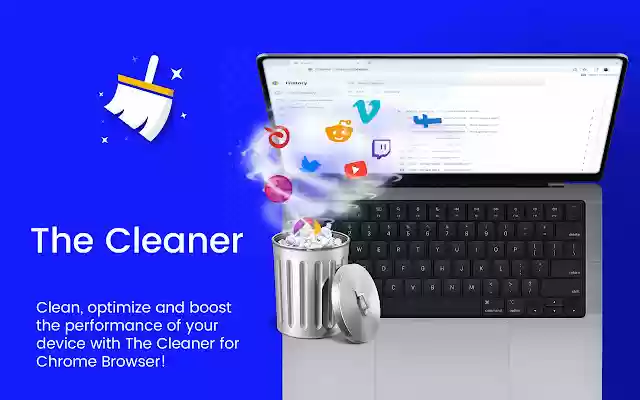 The Cleanerdelete Cookies and Cache  from Chrome web store to be run with OffiDocs Chromium online