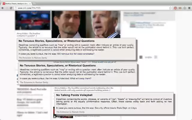 The Extension to Restore Sanity from Chrome web store to be run with OffiDocs Chromium online The Extension to Restore Sanity from Chrome web store to be run with OffiDocs Chromium online