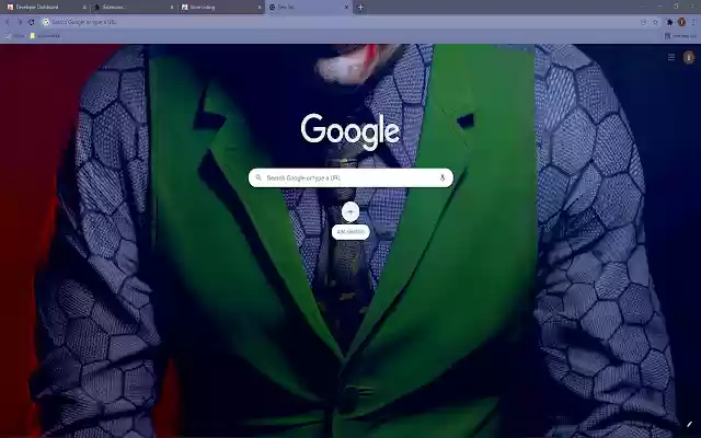 The Joker HD Wallpaper Theme  from Chrome web store to be run with OffiDocs Chromium online