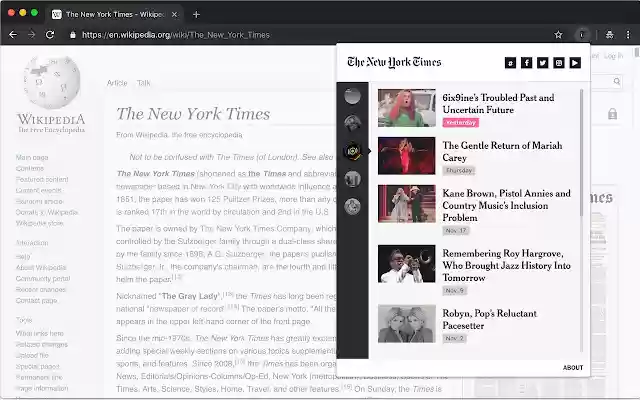 The New York Times Podcasts  from Chrome web store to be run with OffiDocs Chromium online