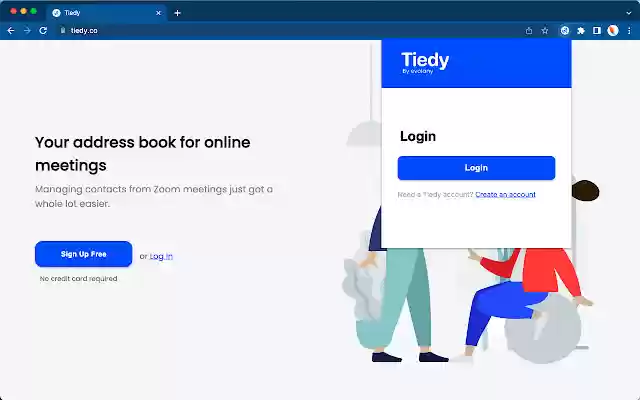 Tiedy  from Chrome web store to be run with OffiDocs Chromium online