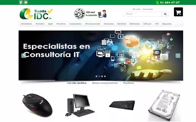 TIENDA IDC  from Chrome web store to be run with OffiDocs Chromium online