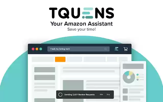 TQUENS Amazon Seller Assistant de la tienda web de Chrome se ejecutará con OffiDocs Chromium en línea