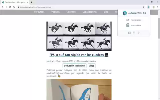 OffiDocs Chromium ile çevrimiçi olarak çalıştırılacak Chrome web mağazasından Translation Hero L10N Utility Belt