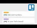 Trello Card Numbers Plus từ cửa hàng Chrome trực tuyến sẽ chạy trực tuyến với OffiDocs Chrome