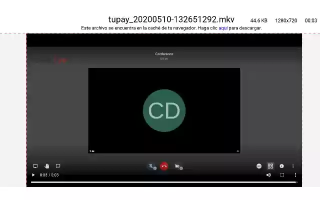 Tupay Recorder  from Chrome web store to be run with OffiDocs Chromium online