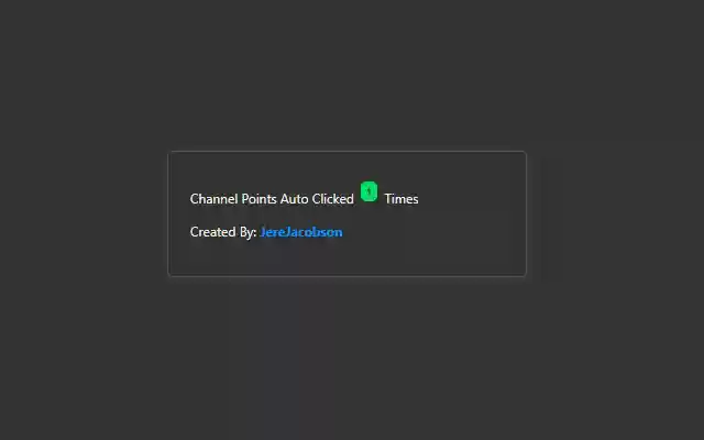 Twitch Auto Channel Points Collector  from Chrome web store to be run with OffiDocs Chromium online