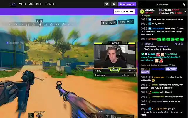 Twitch Soft Dark Mode daripada kedai web Chrome untuk dijalankan dengan OffiDocs Chromium dalam talian