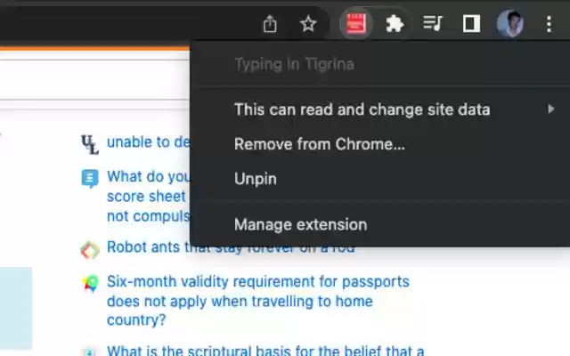 Typing in Tigrina from Chrome web store to be run with OffiDocs Chromium online Typing in Tigrina from Chrome web store to be run with OffiDocs Chromium online
