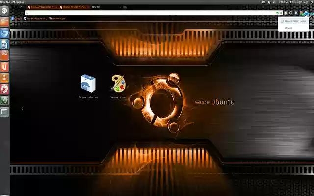 Ubuntu  from Chrome web store to be run with OffiDocs Chromium online