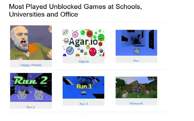 Unblocked Games  from Chrome web store to be run with OffiDocs Chromium online