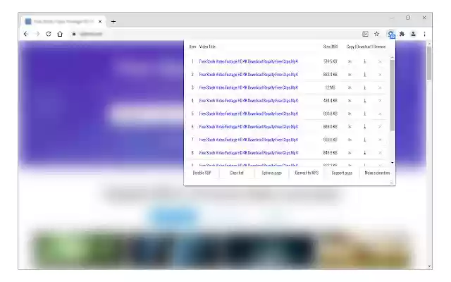 Video Downloader Prime  from Chrome web store to be run with OffiDocs Chromium online