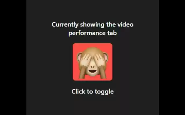 Video Performance Hider  from Chrome web store to be run with OffiDocs Chromium online