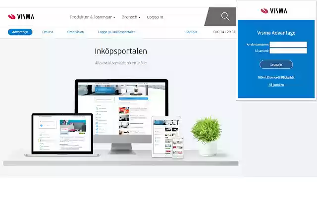 Visma Advantage Partner  from Chrome web store to be run with OffiDocs Chromium online