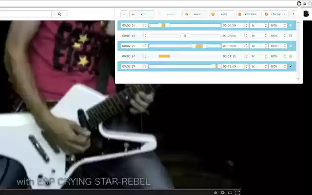 Visual ExScript for YouTube Looping from Chrome web store to be run with OffiDocs Chromium online Visual ExScript for YouTube Looping from Chrome web store to be run with OffiDocs Chromium online