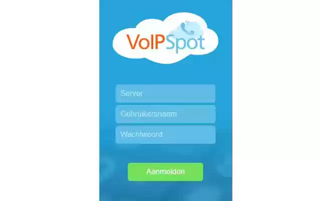 VoIPSpot App  from Chrome web store to be run with OffiDocs Chromium online