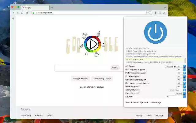 VPN Master Free HTTP and SOCKS Proxies  from Chrome web store to be run with OffiDocs Chromium online