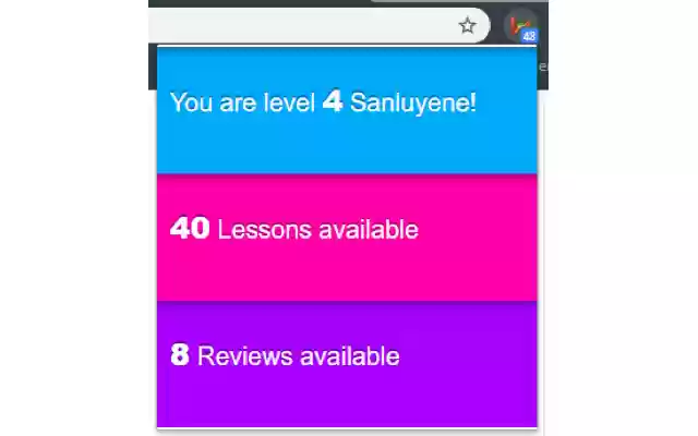 WaniKani Lite from Chrome web store to be run with OffiDocs Chromium online WaniKani Lite from Chrome web store to be run with OffiDocs Chromium online