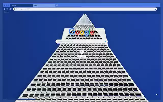 White pyramid  from Chrome web store to be run with OffiDocs Chromium online