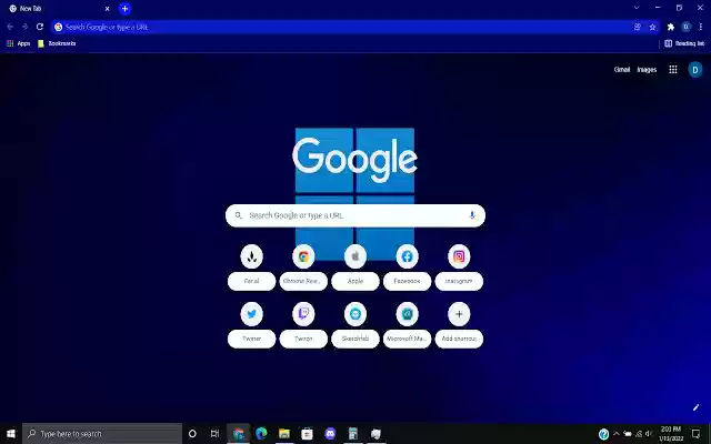 Windows 11 Chrome Themein Chrome with by