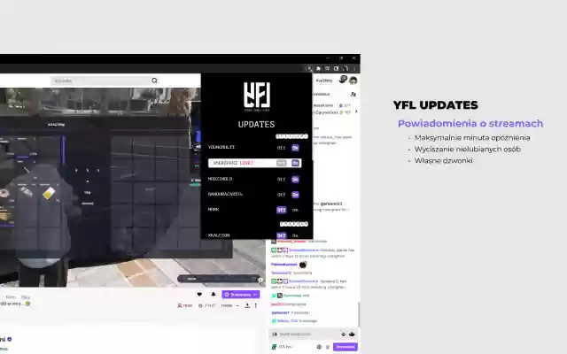 YFL Updates  from Chrome web store to be run with OffiDocs Chromium online