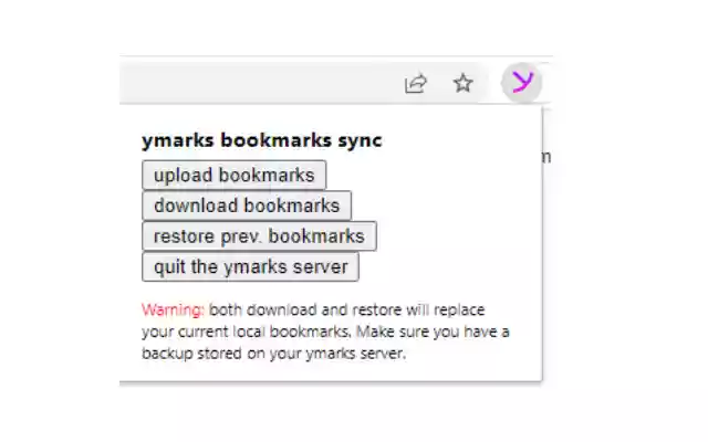 ymarks from Chrome web store to be run with OffiDocs Chromium online ymarks from Chrome web store to be run with OffiDocs Chromium online