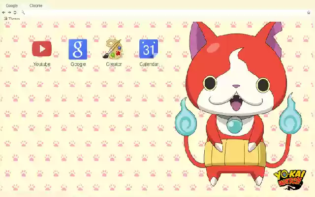 Yo kai Watch Jibanyan  from Chrome web store to be run with OffiDocs Chromium online