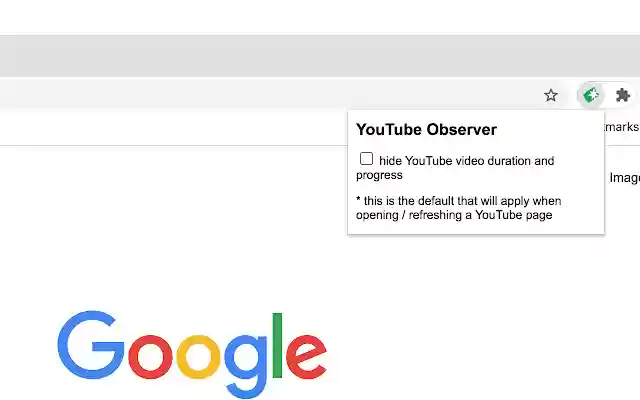 YouTube Observer  from Chrome web store to be run with OffiDocs Chromium online