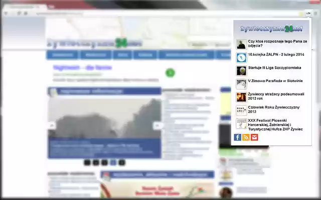 Żywiecczyzna24.net  from Chrome web store to be run with OffiDocs Chromium online