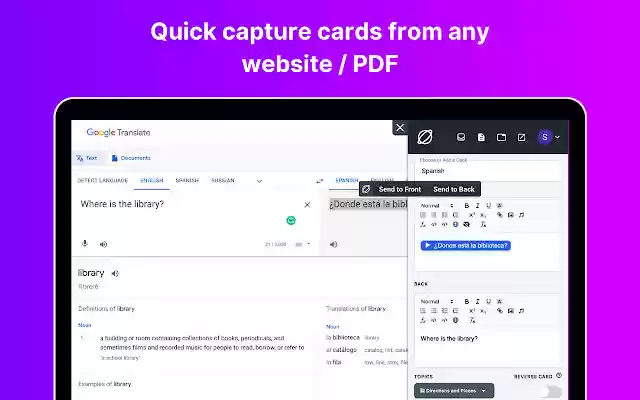 Zorbi Flashcards from PDFs and Notion from Chrome web store to be run with OffiDocs Chromium online Zorbi Flashcards from PDFs and Notion from Chrome web store to be run with OffiDocs Chromium online