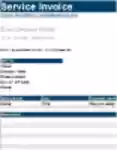 Free download Service Invoice Template Microsoft Word, Excel or Powerpoint template free to be edited with LibreOffice online or OpenOffice Desktop online
