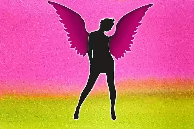 Free download Sexy Angel Woman -  free illustration to be edited with GIMP free online image editor