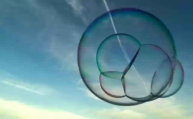 Free download Sky Soap Bubble Condence Strip -  free free photo or picture to be edited with GIMP online image editor