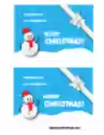 Free download Snowman Christmas Card DOC, XLS or PPT template free to be edited with LibreOffice online or OpenOffice Desktop online