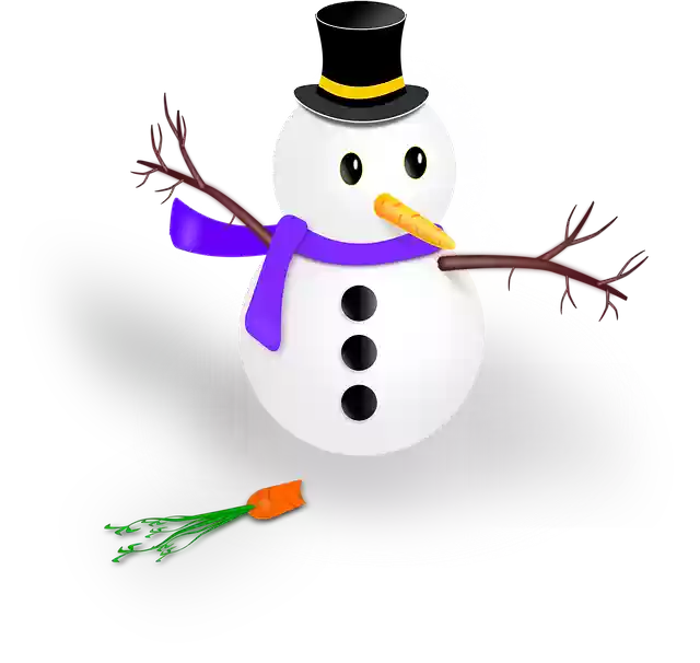 Free download Snowman Drawing Transparent -  free illustration to be edited with GIMP free online image editor