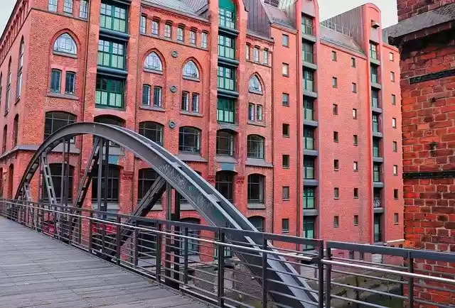 Free download Speicherstadt Hamburg Bridge -  free photo or picture to be edited with GIMP online image editor