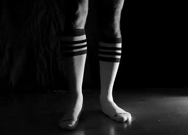 Free download Sport Socks Knee-High Black -  free free photo or picture to be edited with GIMP online image editor