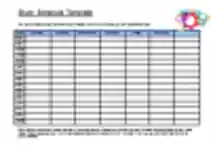 Free download Study Schedule Template Microsoft Word, Excel or Powerpoint template free to be edited with LibreOffice online or OpenOffice Desktop online