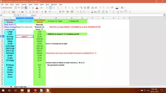 오른쪽 DOC, XLS 또는 PPT 템플릿에 텍스트가 있는 합계 숫자 무료 다운로드 LibreOffice online 또는 OpenOffice Desktop online으로 무료로 편집 가능