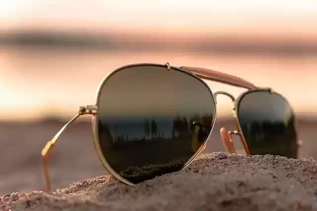 Free download sunglasses sand sleet reflection free picture to be edited with GIMP free online image editor