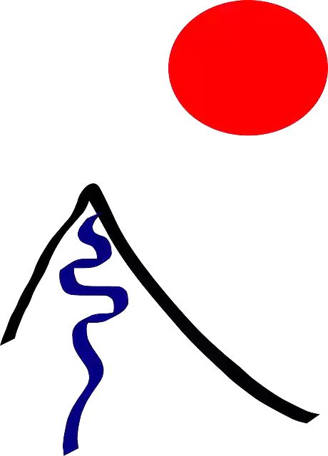 Free download Sun Mountain Spring - Free vector graphic on Pixabay free illustration to be edited with GIMP free online image editor