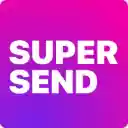 Super Send  screen for extension Chrome web store in OffiDocs Chromium