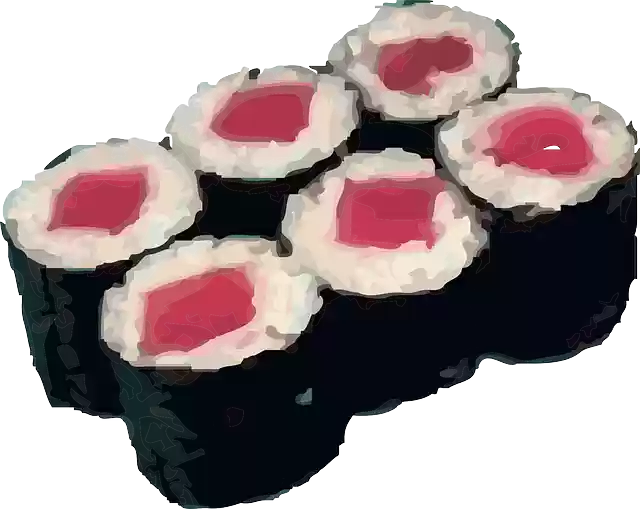 Free download Sushi Rolls Rice - Free vector graphic on Pixabay free illustration to be edited with GIMP free online image editor